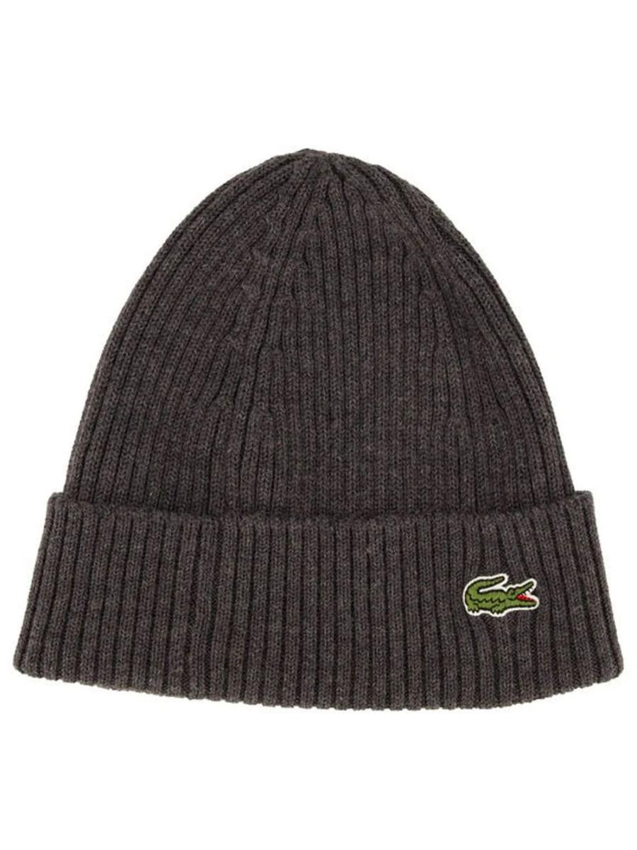 Lacoste - Rb0001, Berretto Unisex - Adulto-Grigio Chine