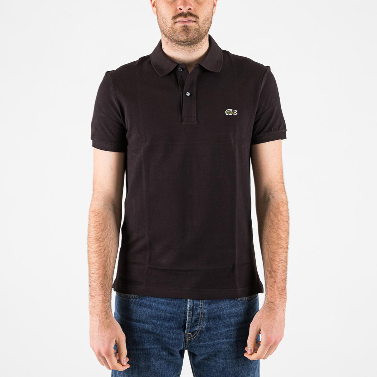Polo Lacoste Slim Fit Original-Marrone