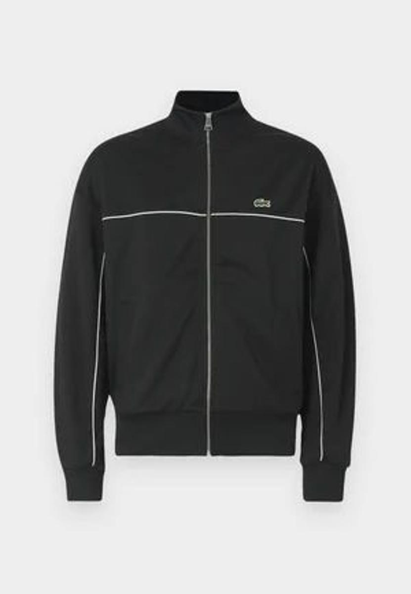 Lacoste - Felpa con zip - black