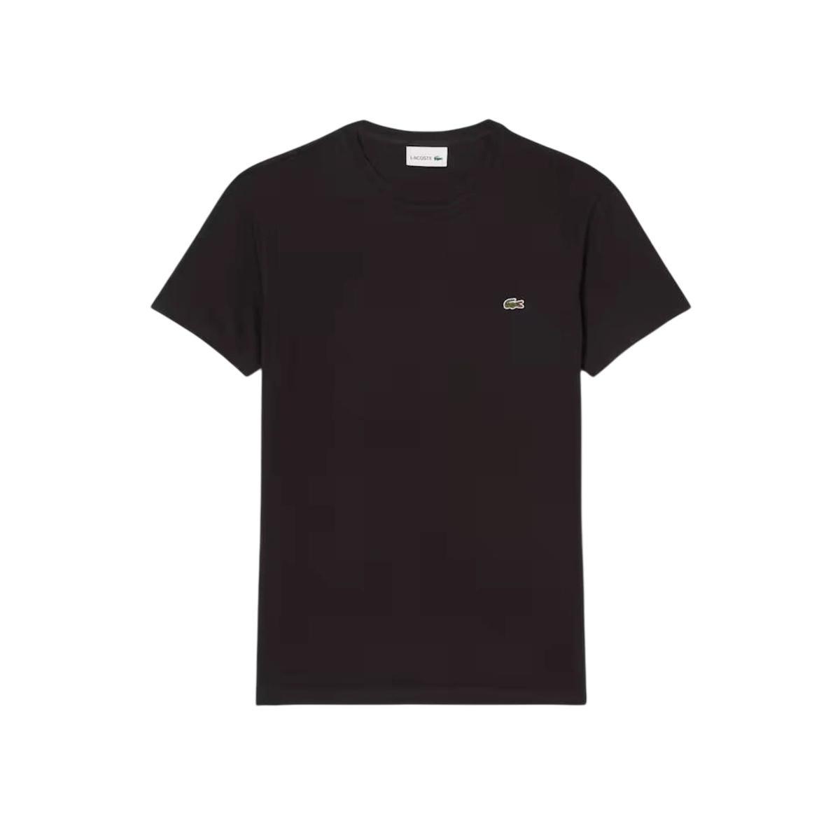 T-shirt Uomo in cotone Pima Nero-Nero