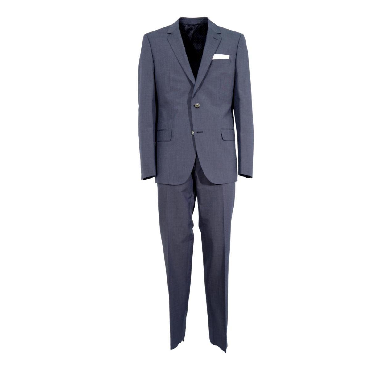 HUGO BOSS Abito HUTSON1/GANDER Slim Cotone e Seta Stretch 50287797