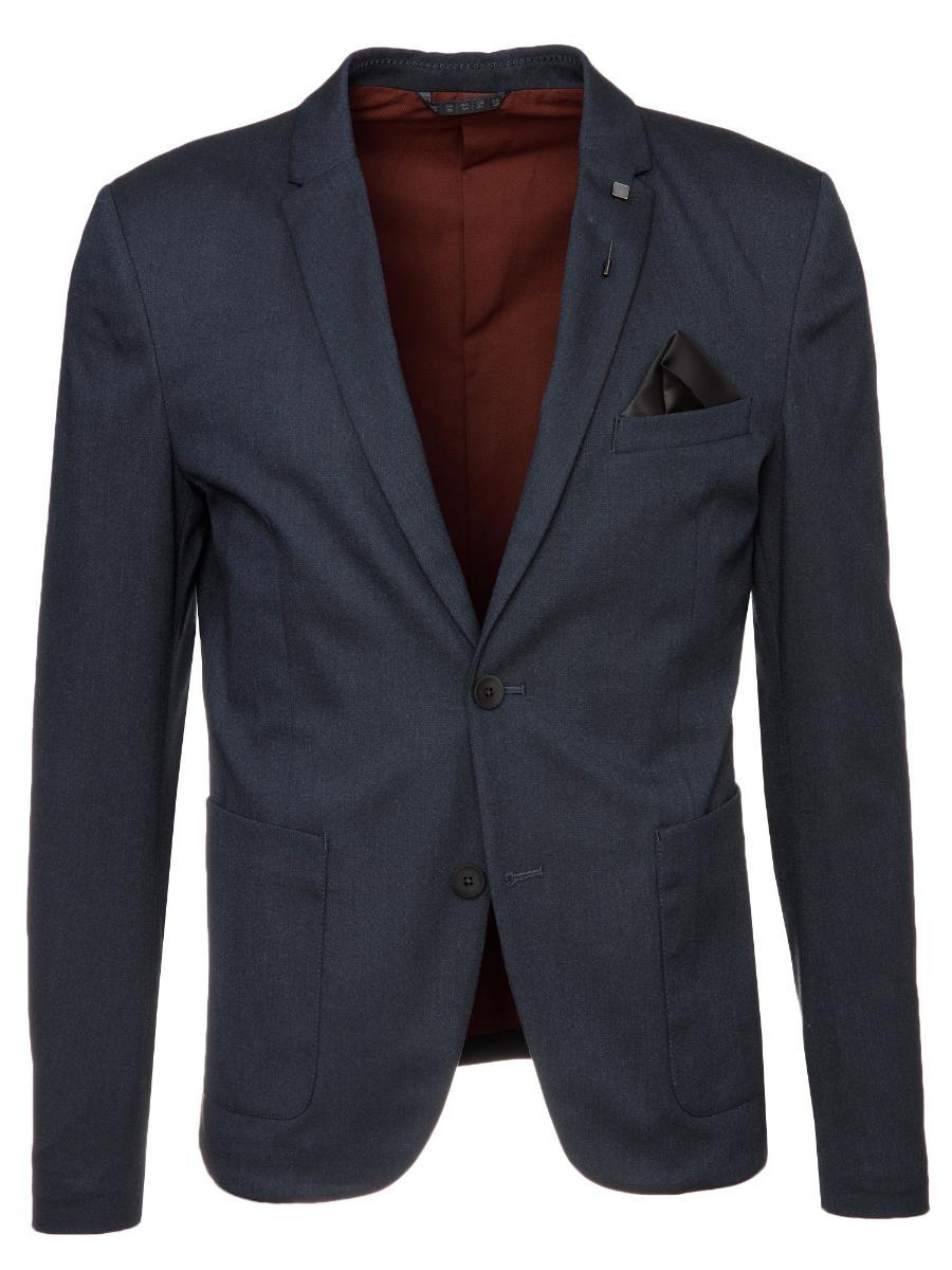 HUGO BOSS Giacca slim fit in tessuto melange Basko_BS  50371962