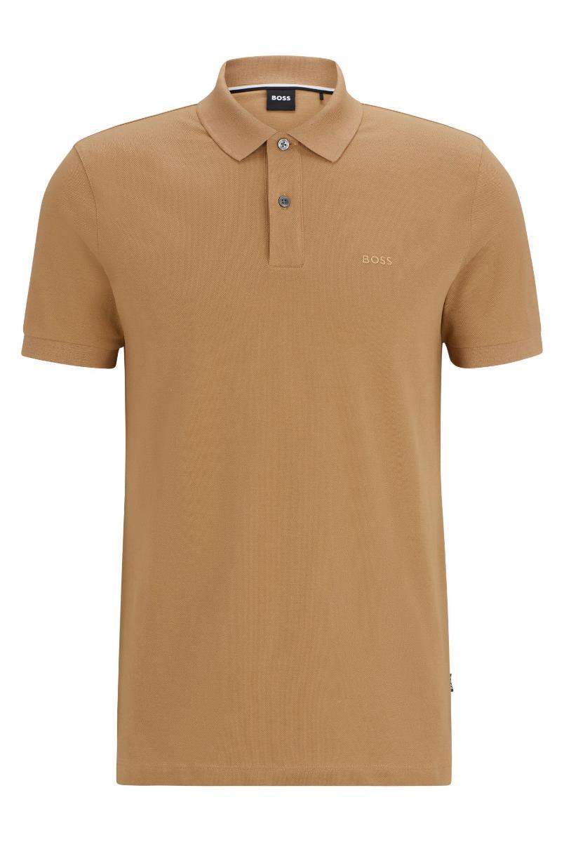 BOSS Polo In Cotone Biologico Con Logo