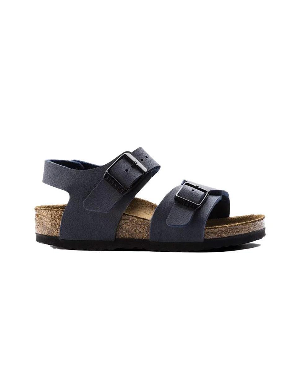 Birkenstock Sandali New York Kids Birkibuc Bambino-Blu