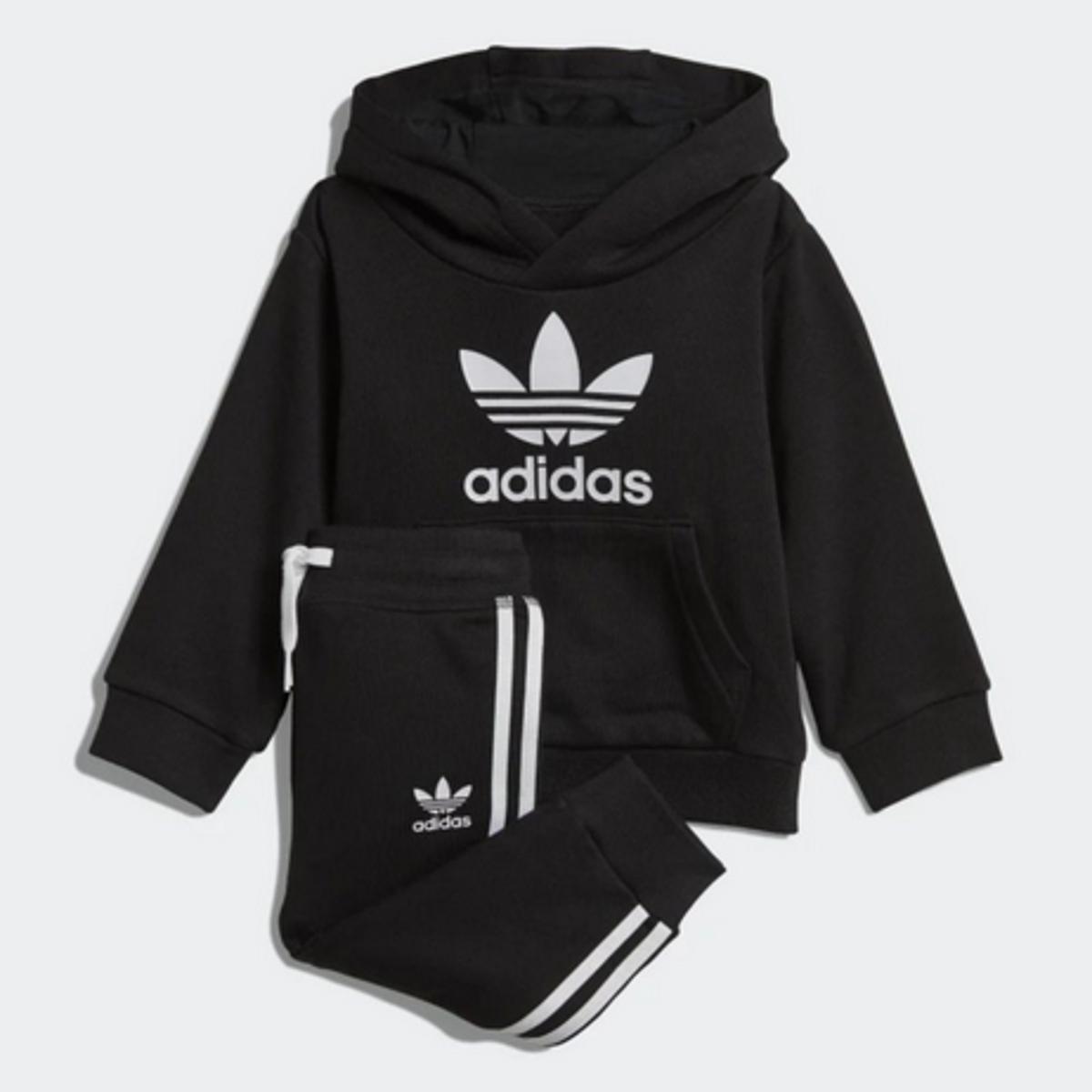adidas Trefoil Hoodie-Nero