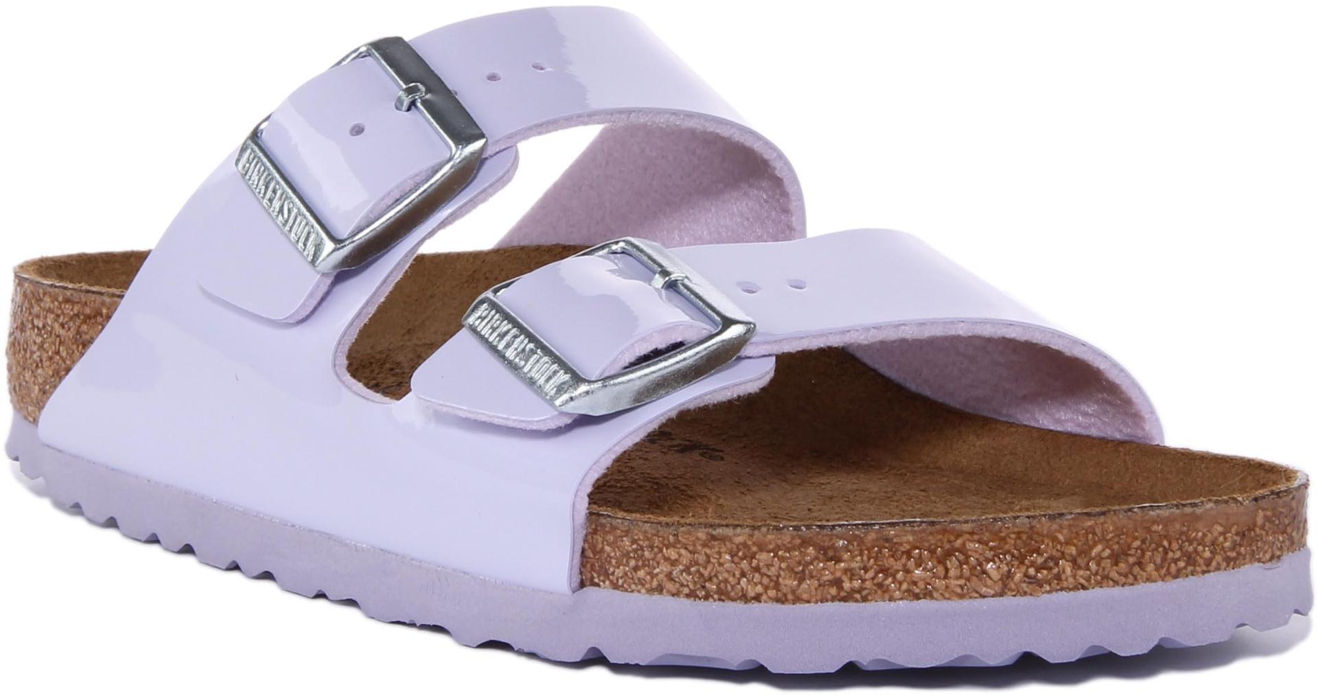 Sandalo Donna Arizona Birko-Flor vernice