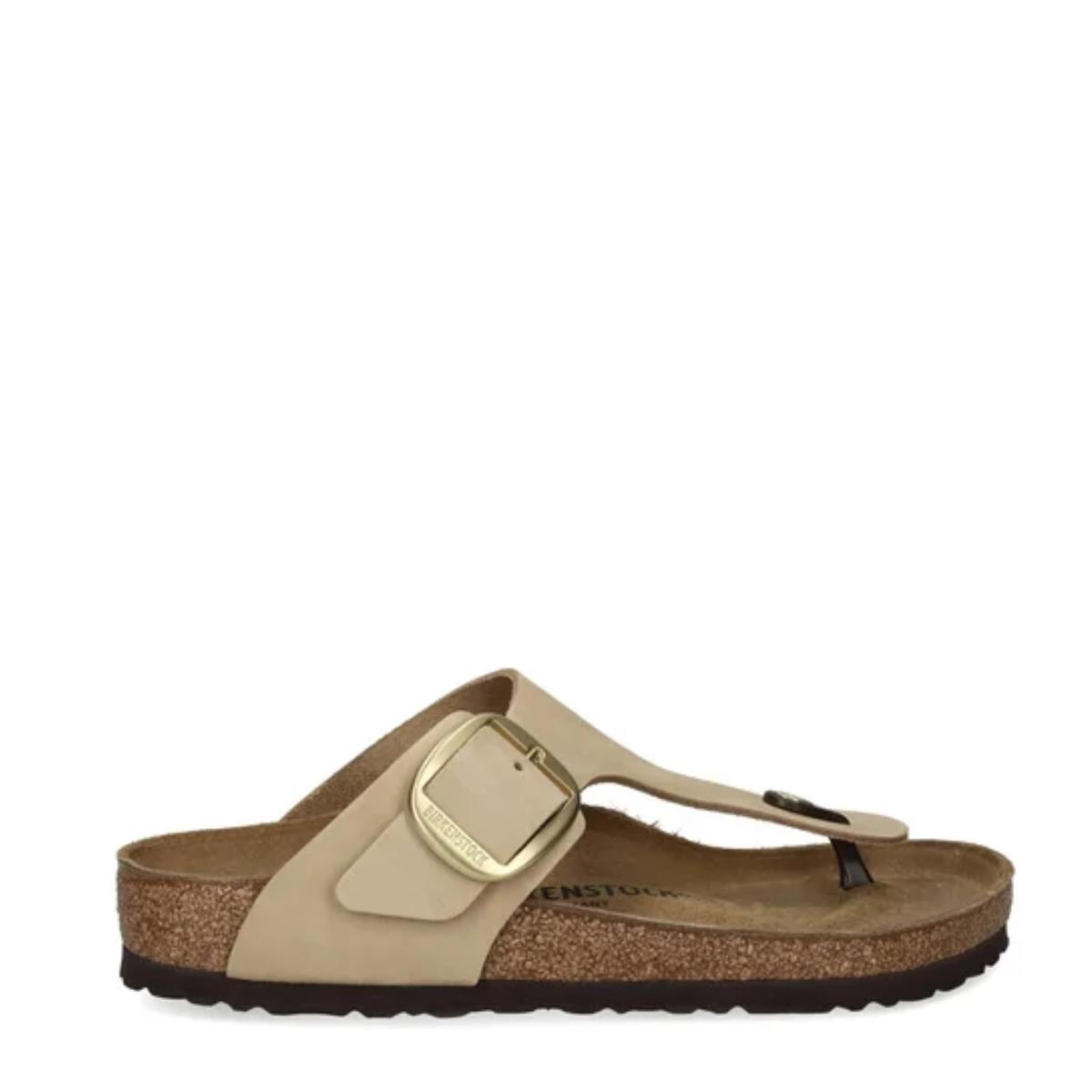 Birkenstock Gizeh Big Buckle Festival Fuchsia, Oiled Leather Rosa