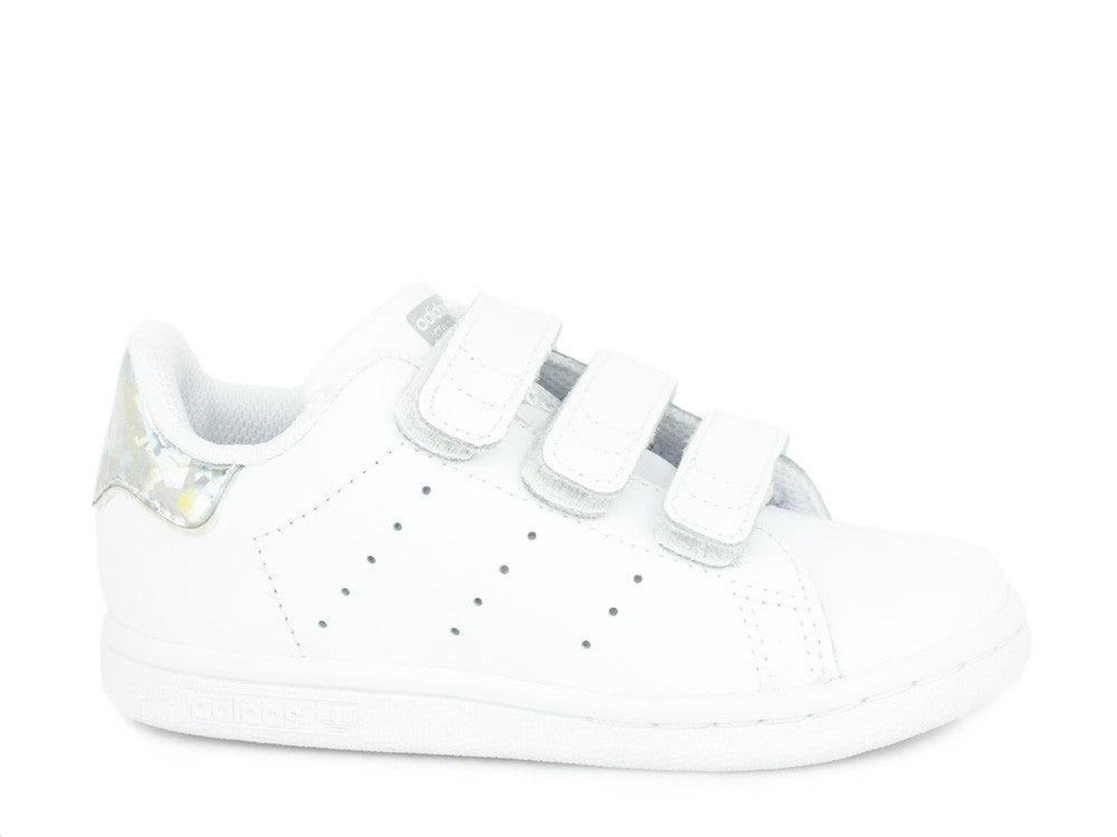 adidas Stan Smith CF I Scarpe da ginnasticaBimbo 0-24-Bianco