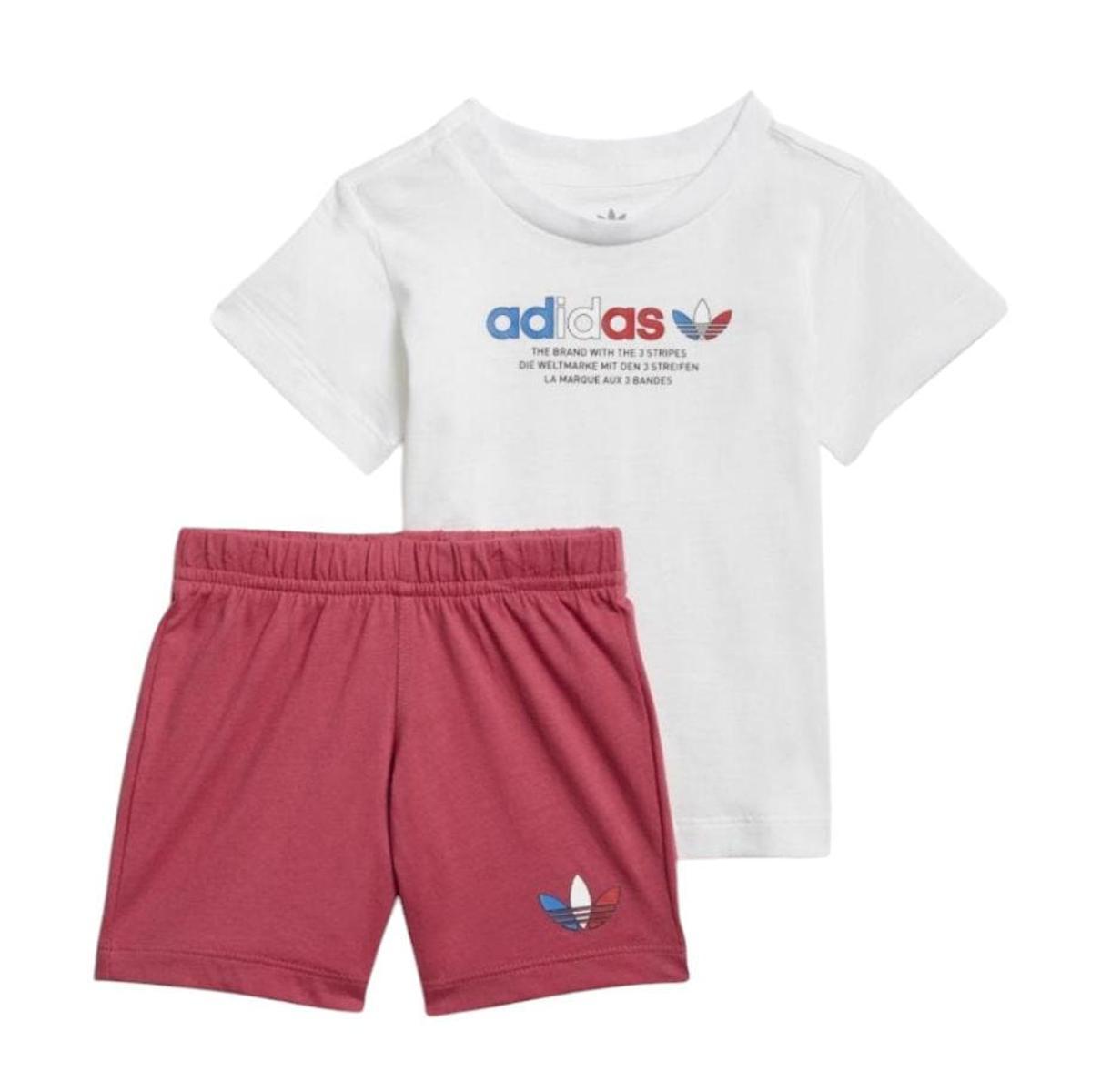 adidas Short Tee Set Body Unisex - Adulto-Multicolore