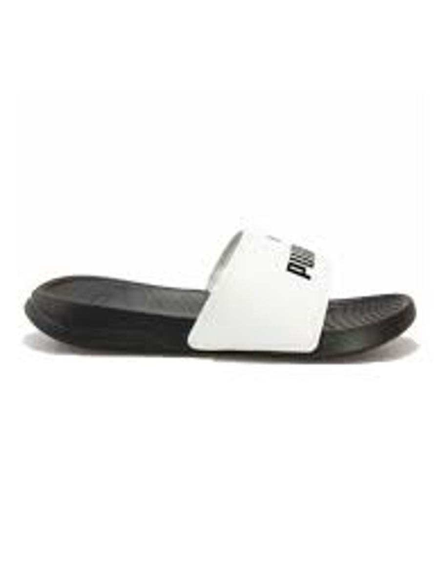 PUMA Popcat 20 PS, Sandali a Ciabatta Unisex-Bambini e Ragazzi-Bianco