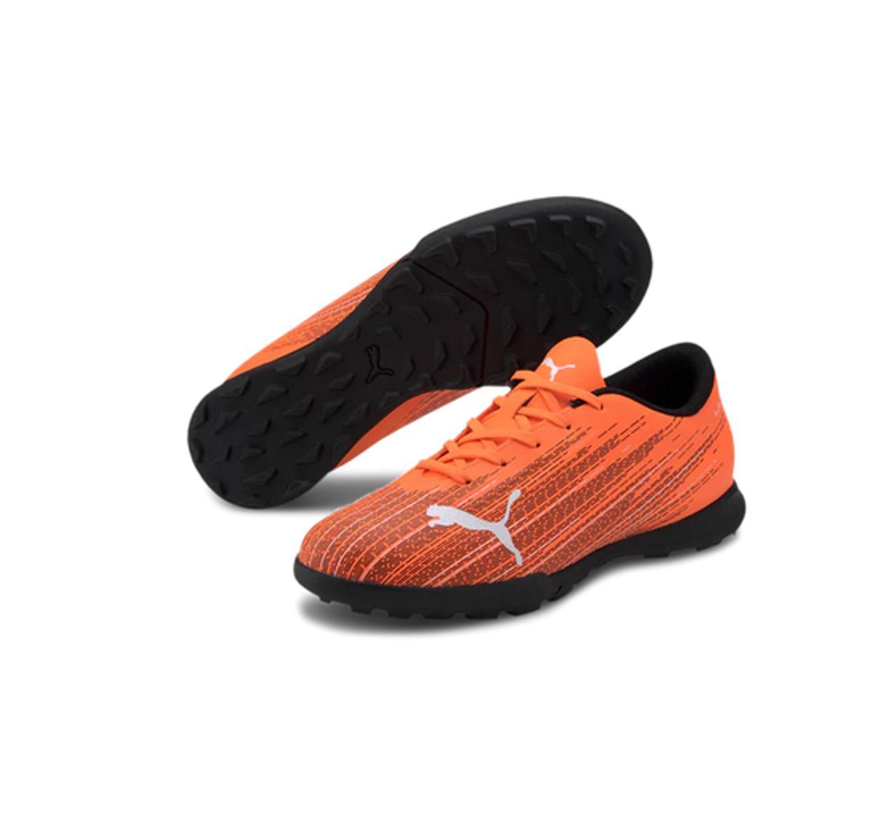 PUMA Ultra 4.1 TT Jr, Scarpe da Calcio Unisex-Bambini e Ragazzi-Arancione