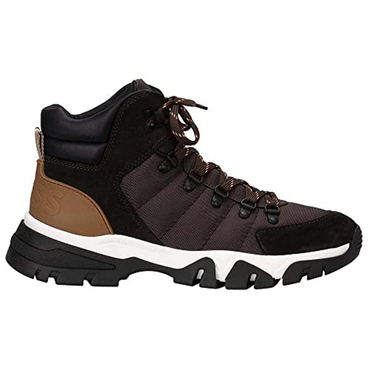 BOSS Chester_Halb_nyd, Stivaletto alla Caviglia Uomo-Multicolore