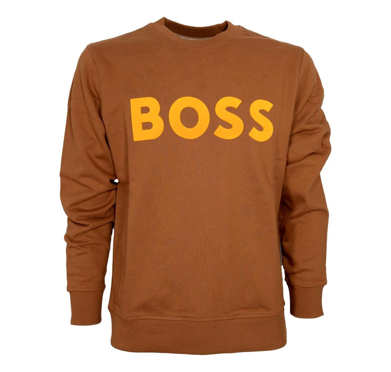 BOSS Felpa Uomo Stadler 192 Colore Cammello Scuro 50477309-Multicolore
