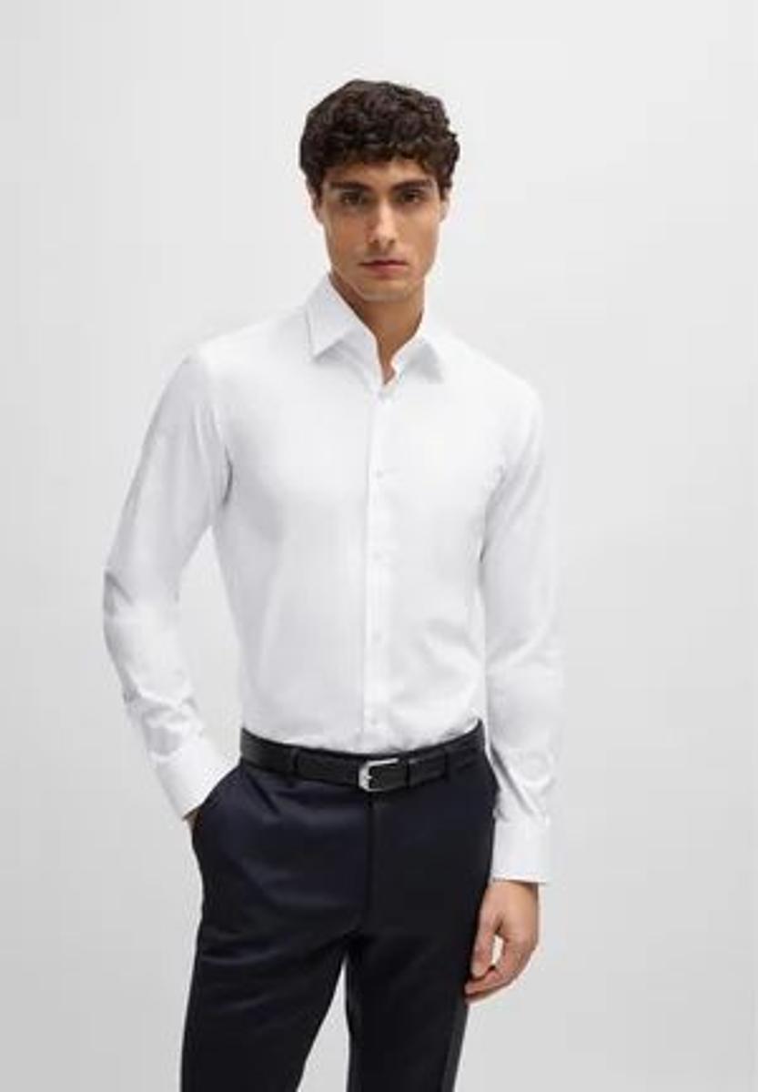 BOSS - Camicia elegante - white