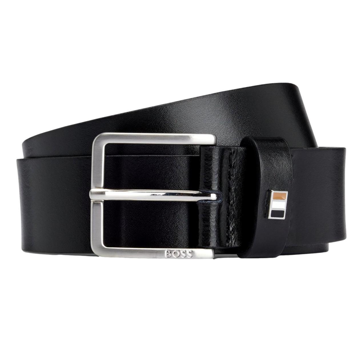 BOSS - THER FLAG - Cintura - black