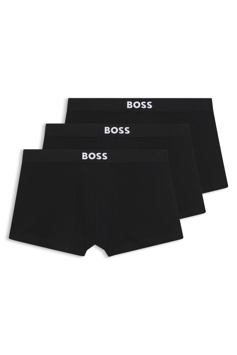 BOSS One Trunk, confezione da 3-Nero