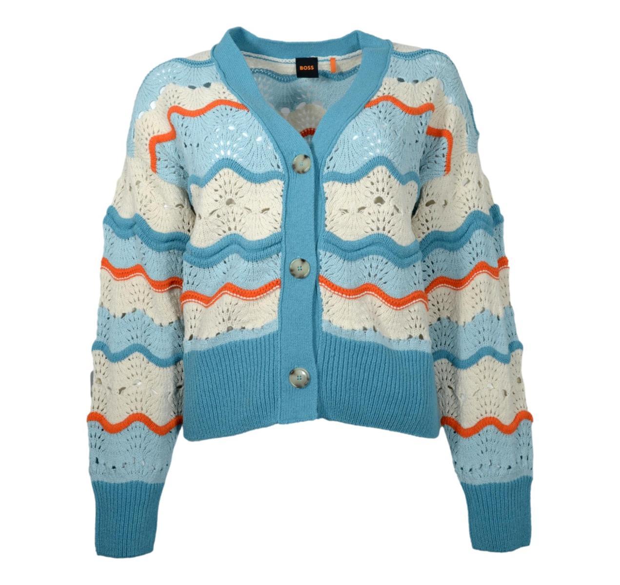 Boss C_famon 10270244 01 Cardigan_Lavorato a Maglia Donna (Pacco da 1)