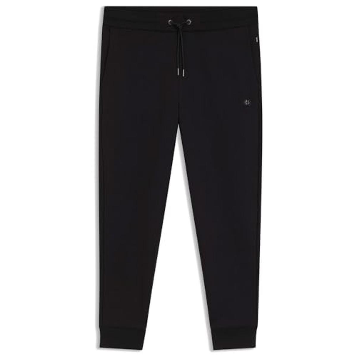 BOSS Pantalone Tuta Uomo Di Cotone Con Logo C Locsin 01 50520322 Colore Nero 002