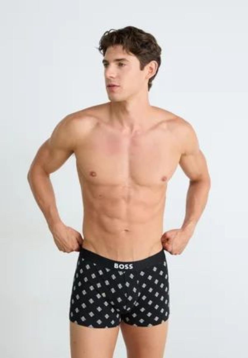 BOSS Boxer da uomo Trunk 3P ONE D aderenti in cotone elasticizzato in confezione da tre