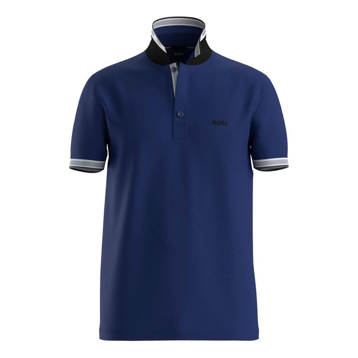 Boss Polo da Uomo-Blu