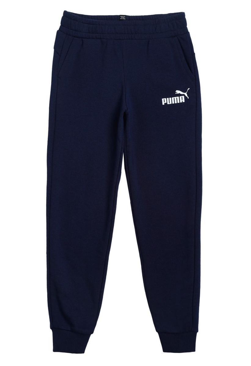 Puma - Pantaloni con Logo Ess TR Cl B, Pantaloni a Maglia Bambini e Ragazzi-Blu