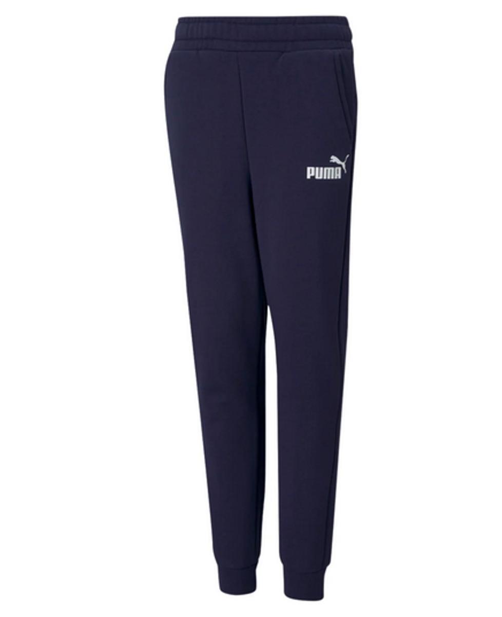 PUMA - Ess Slim Pants FL Cl, Pantaloni Bambini e Ragazzi-Blu
