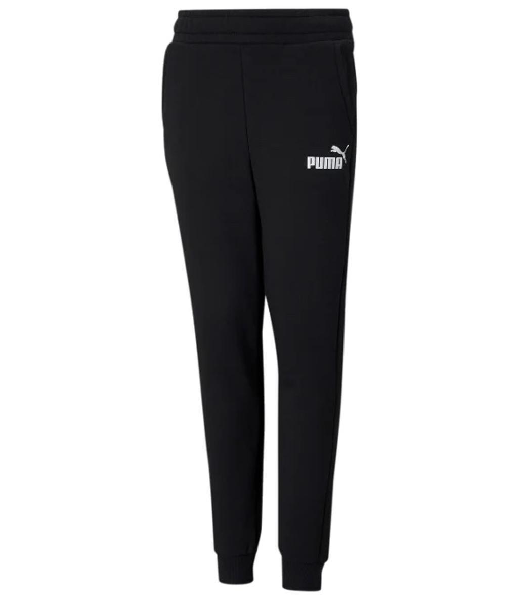 PUMA - Ess Slim Pants FL Cl, Pantaloni Bambini e Ragazzi-Nero