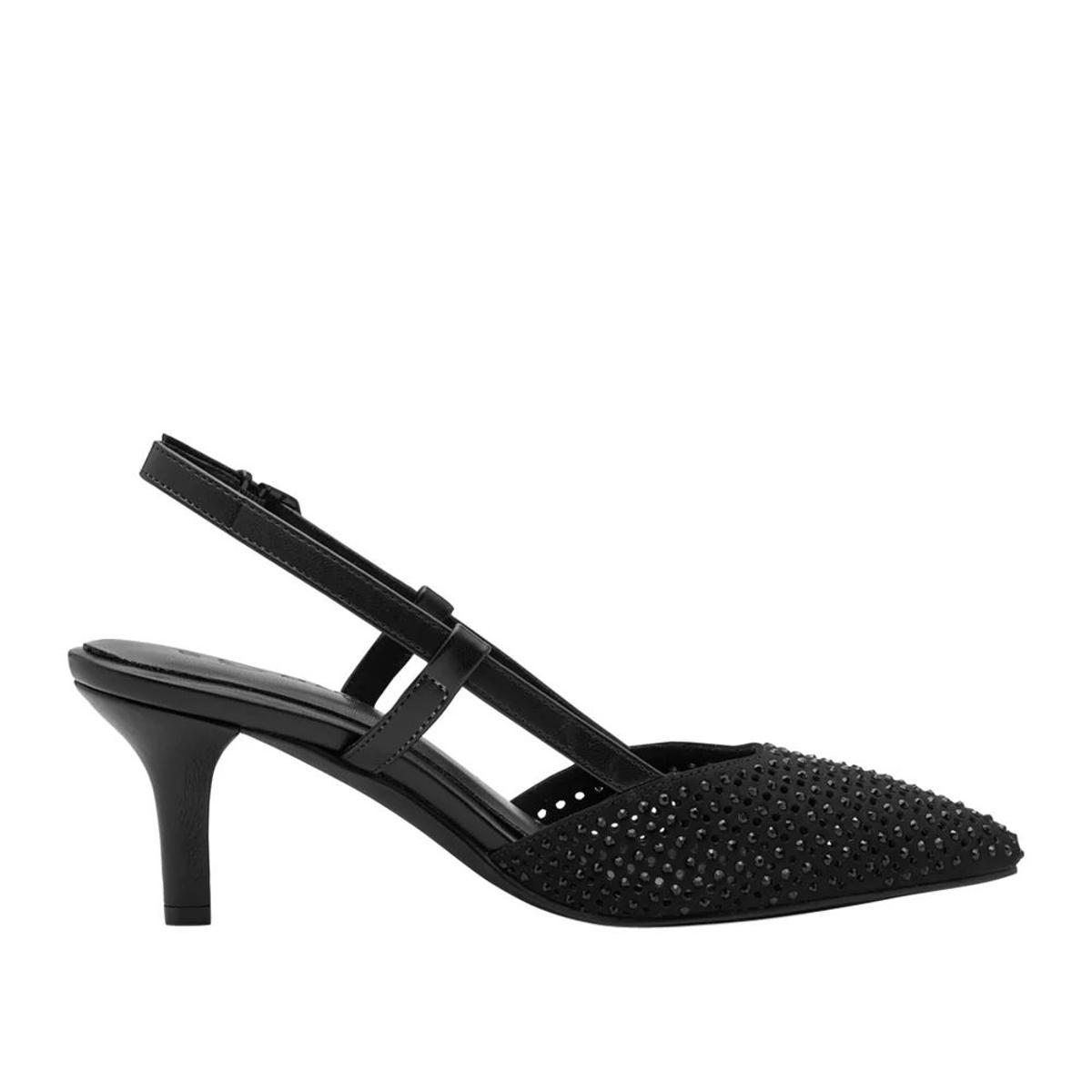 MARCO TOZZI Décolleté da Donna Morbido Plantare Feel Me Fodera Morbida alla Moda-Nero