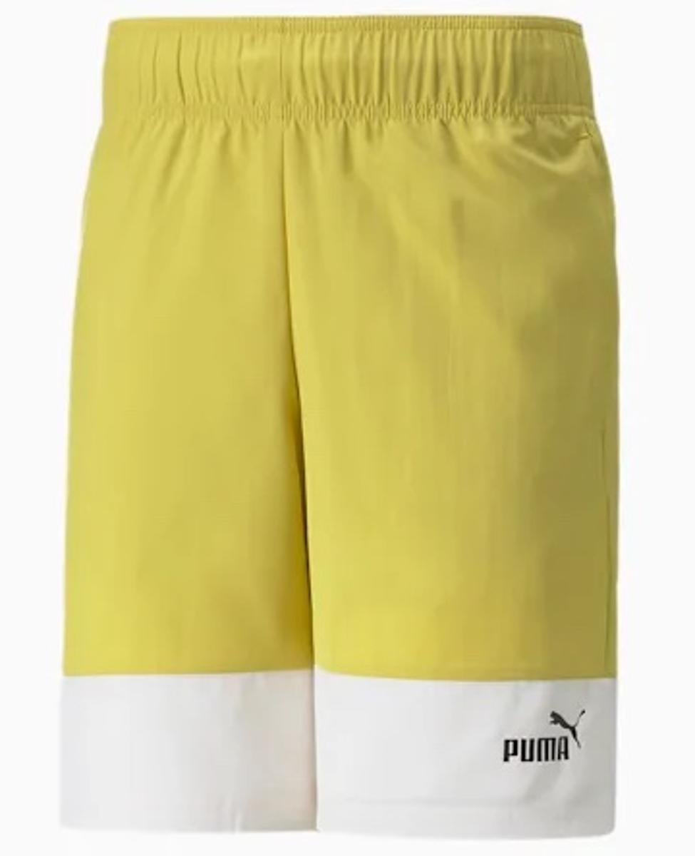 PUMA Pantaloncini Uomo-Giallo