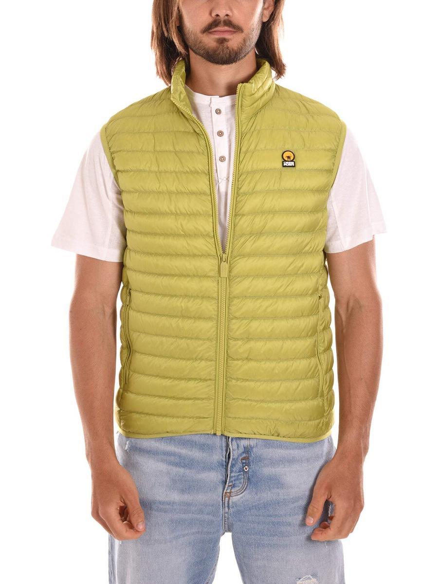 CIESSE PIUMINI Smanicato Uomo Melvin Light Down Fullzip Vest Colore Verde-Verde