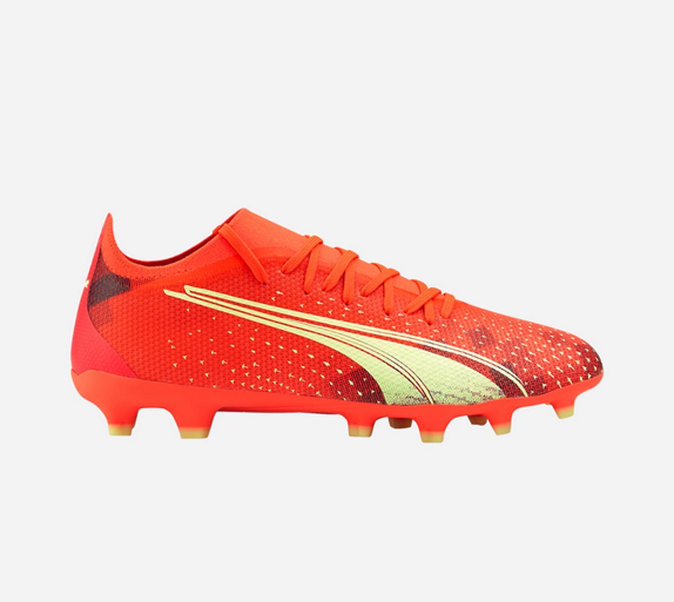 PUMA Ultra Match Fg/AG Scarpe da calcioUomo-ARANCIO/GIALLO