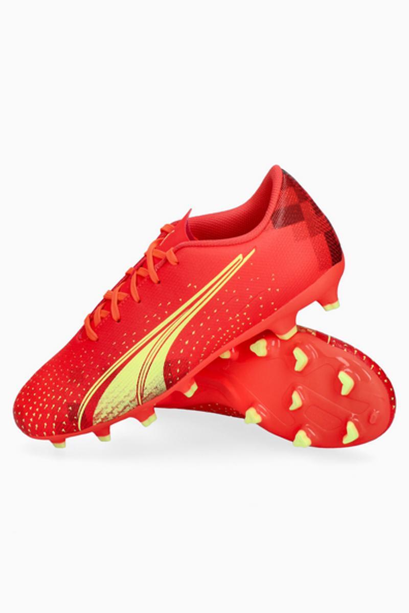 Puma - Ultra Play Fg/AG Jr, Scarpe da Calcio Unisex - Bambini e Ragazzi-ARANCIO/GIALLO