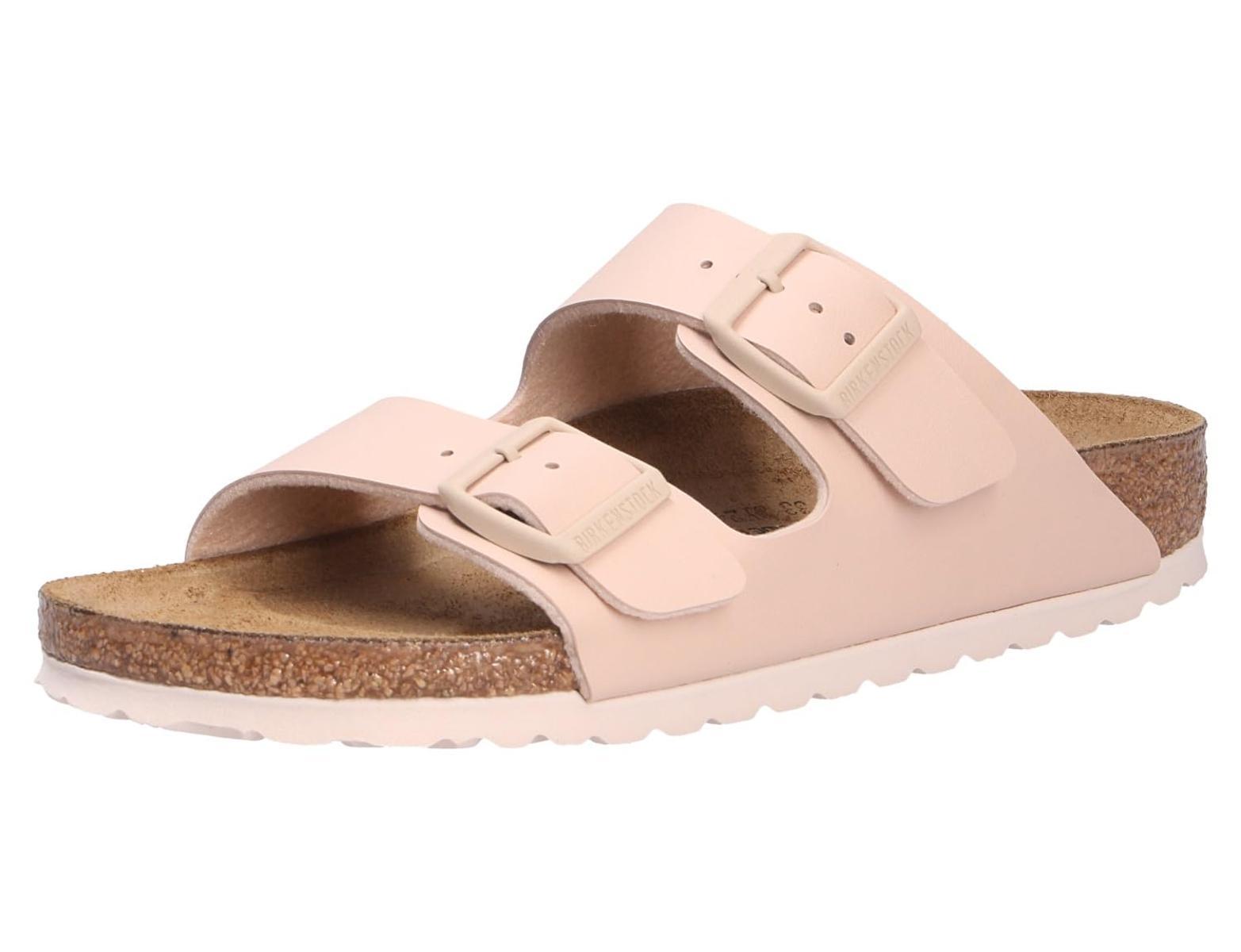 Sandalo Arizona Birko Flor BIRKENSTOCK Unisex - Beige