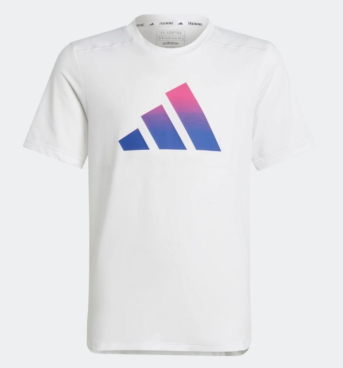 adidas Train Icons Aeroready Logo Tee T-Shirt (Manica Corta) Bambini e Ragazzi