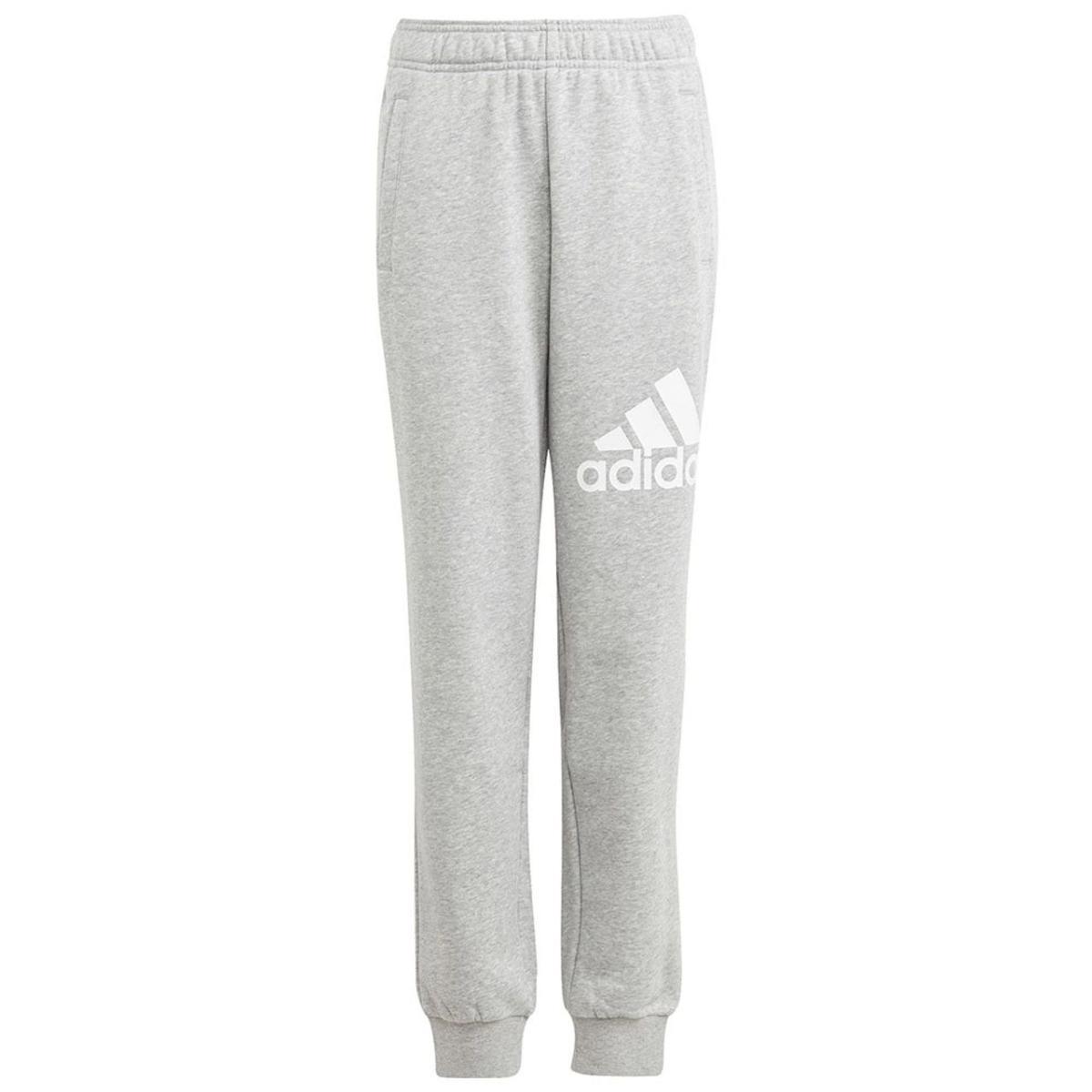 adidas - Essentials Regular Fit Big Logo Cotton Pants, Pantaloni Unisex - Bambini e Ragazzi