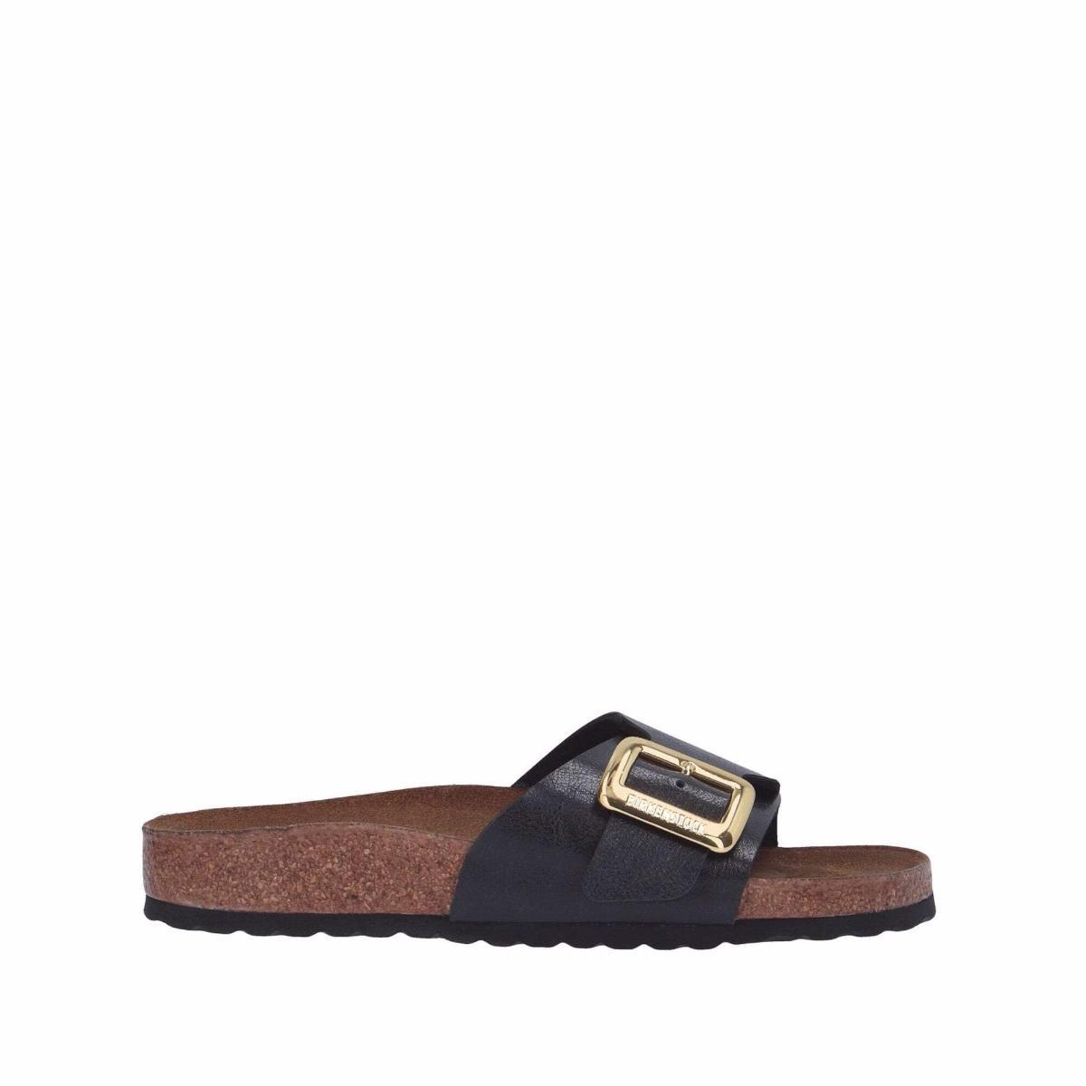 Birkenstock 1029481 Catalina Cushion Bunckle Graceful Sandali per Donna con zeppa bassa fondo pelle-Multicolore
