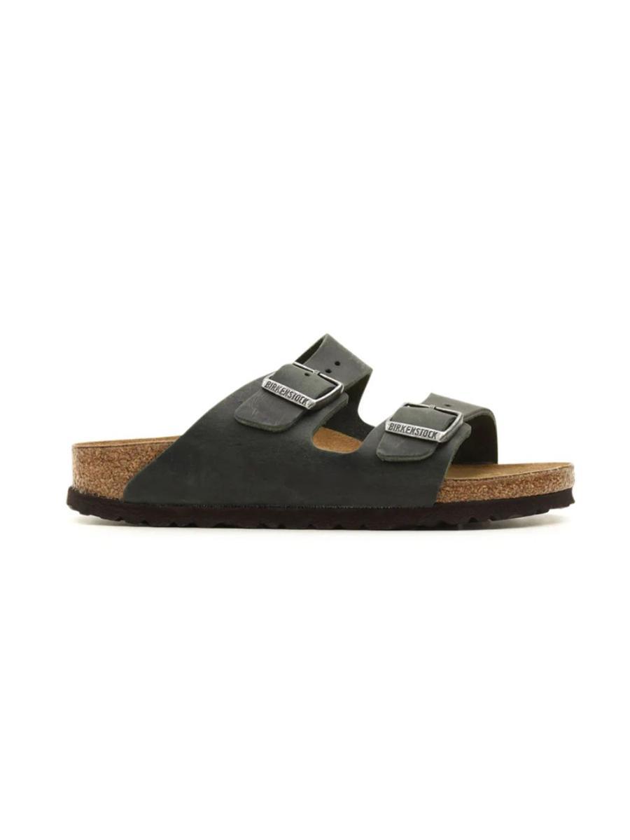 Birkenstock Ciabatte Arizona taupe da uomo-Verde