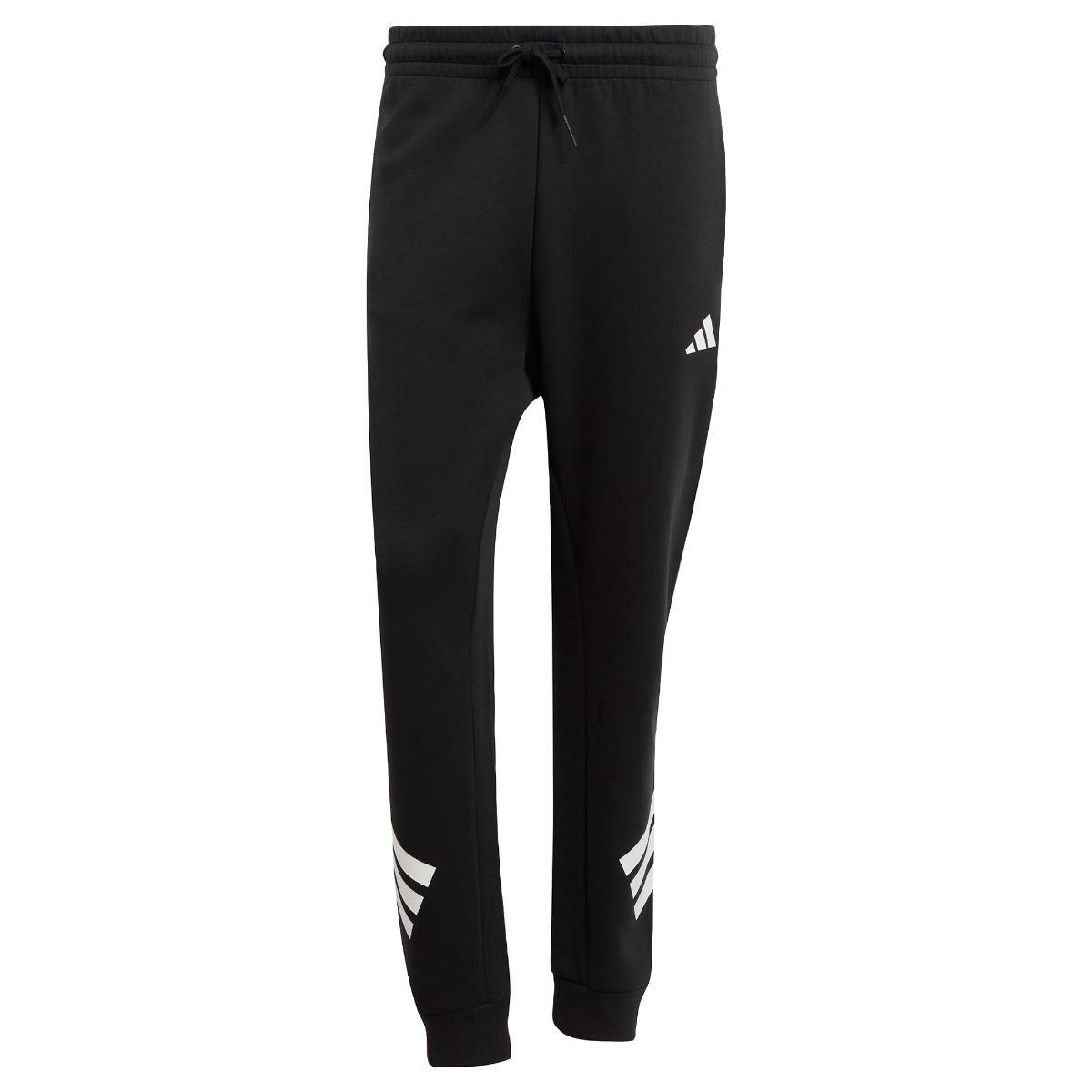 ADIDAS Pantaloni Tuta Uomo Future Icons 3-Stripes-Nero