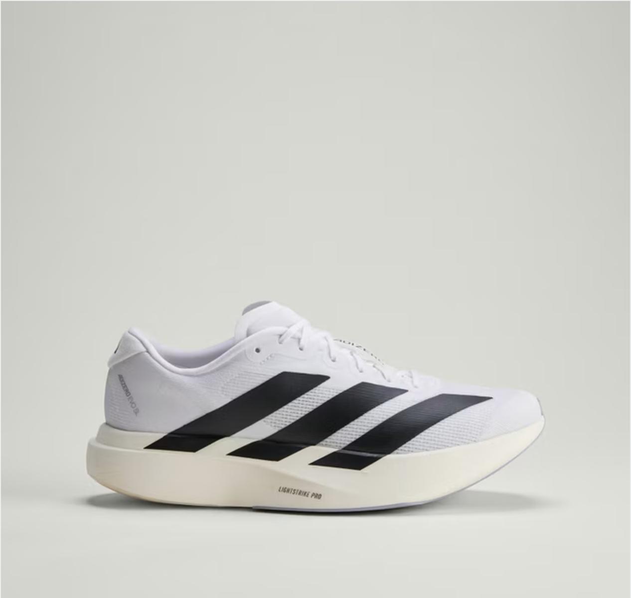 adidas Adizero Evo SL M Scarpe da Running Uomo, Bianco/Nero - JH6206-BIANCO/NERO