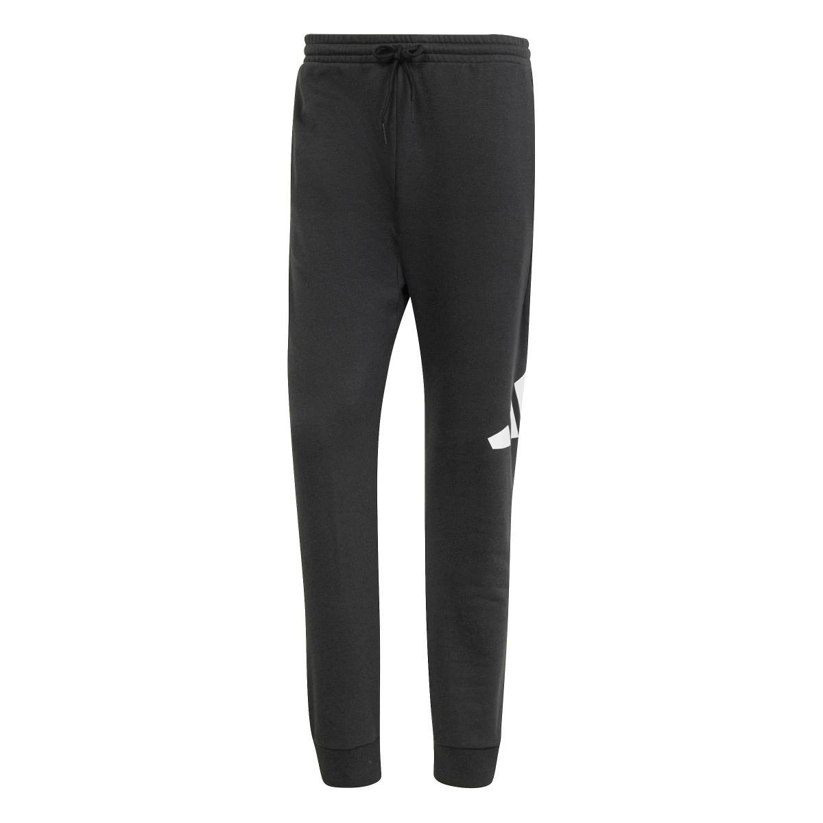 Adidas - Essentials Big Logo French Terry Pant, Pantaloni da Tuta Uomo-Nero