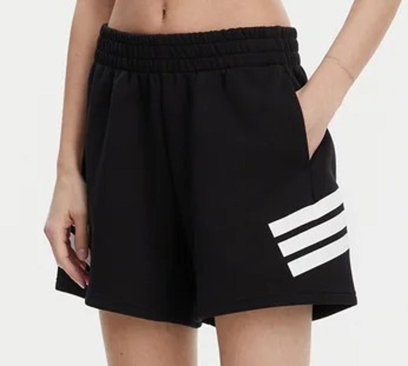 adidas Women Short Future Icons 3-Stripes-Nero