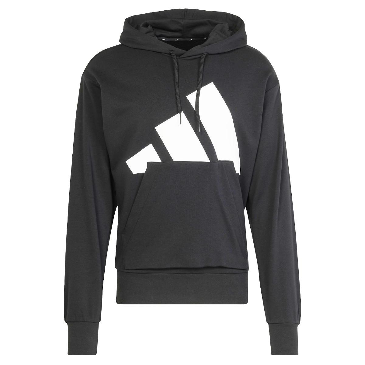 Adidas Essentials French Terry Big Logo Hoodie Felpa con Cappuccio Uomo (Pacco da 1)