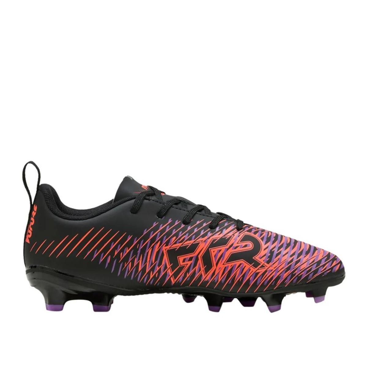Puma Future 8 Play Fg/AG Jr Scarpe da calcioUnisex - Bambini e Ragazzi-Nero