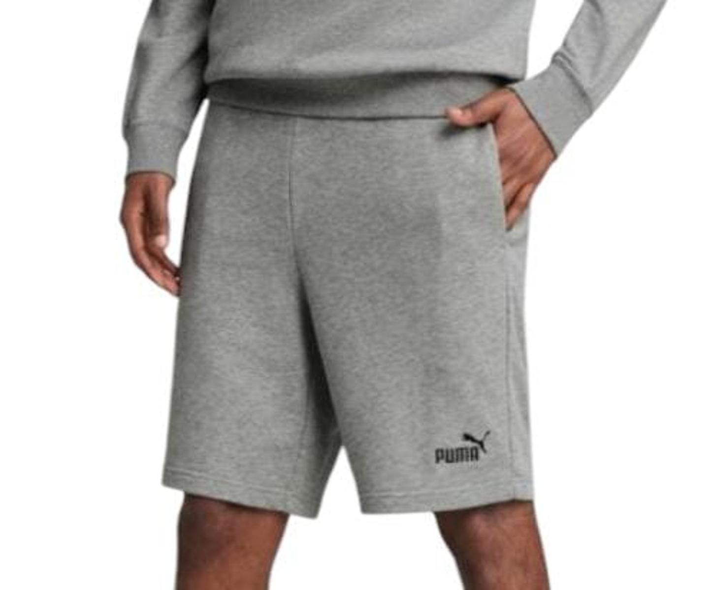 Puma Pantaloncini da uomo-Grigio