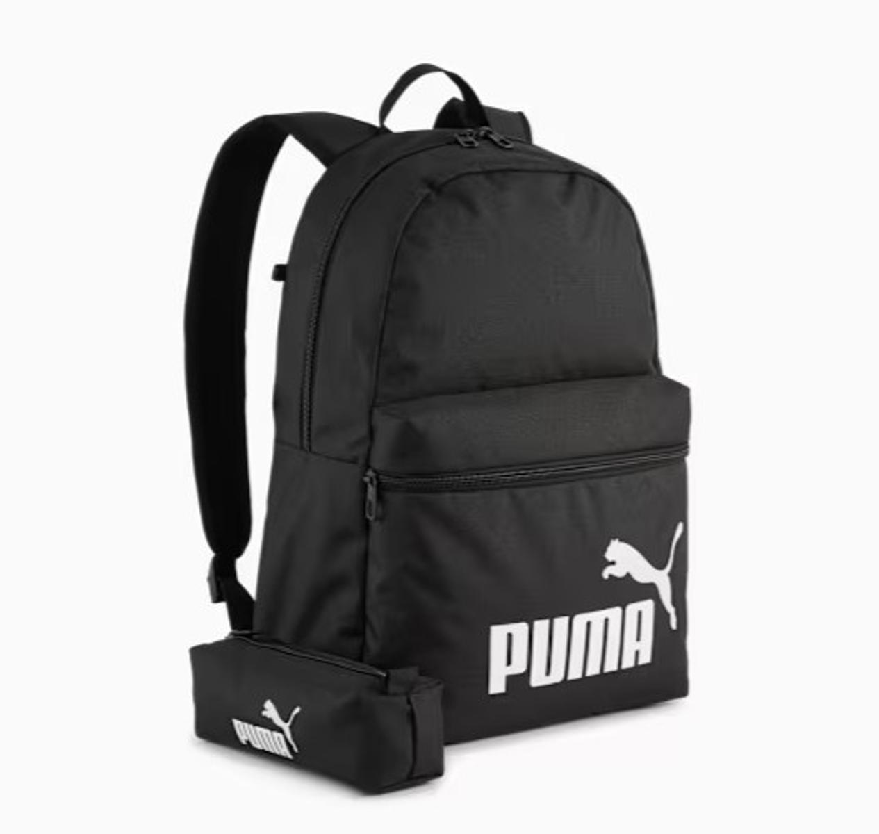PUMA Puma Phase Backpack Set Zaini Classici Unisex - Adulto (Pacco da 1)-Nero