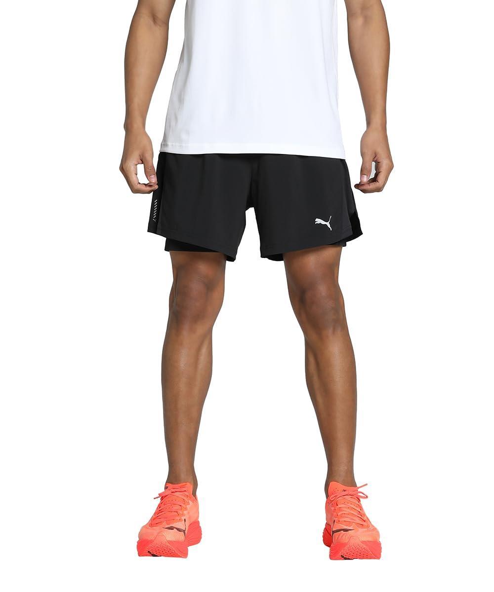 PUMA Shorts da Running 2 in 1 Velocity da Uomo