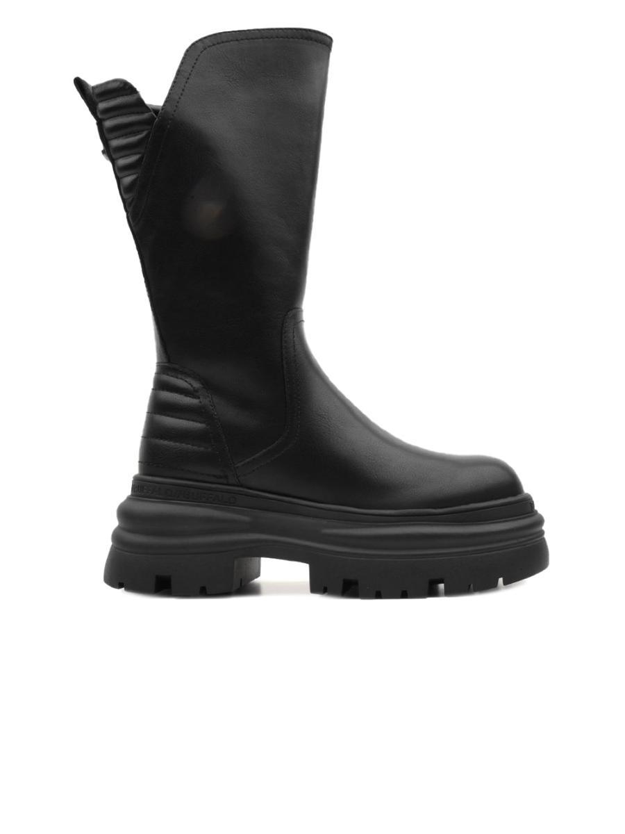 Stivaletto Dione Biker hi BUFFALO Donna - Nero-Nero