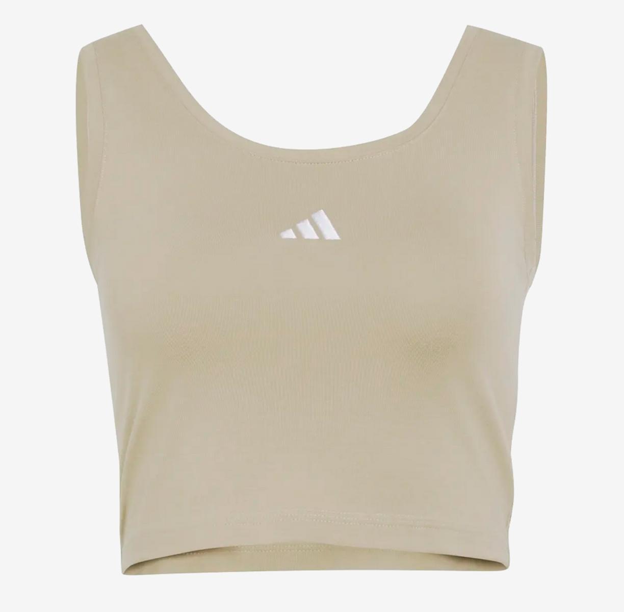 adidas Women Canotta Essentials Small Logo Cotton Lifestyle-WOCA/WHITE