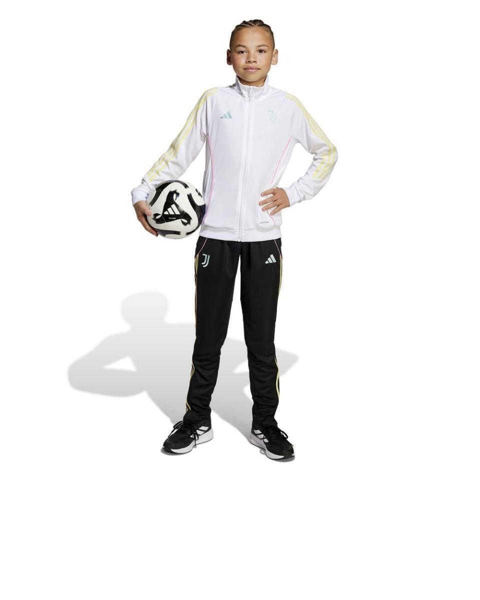 Tuta Junior da calcio Bianco/Nero-Bianco