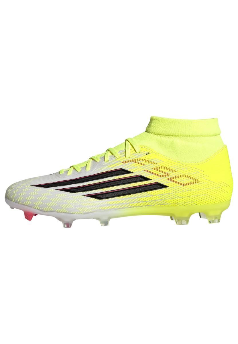 Adidas Unisex - Adulto F50 League Mid Cut Firm Ground/Multi Ground Scarpe da Calcio-Giallo